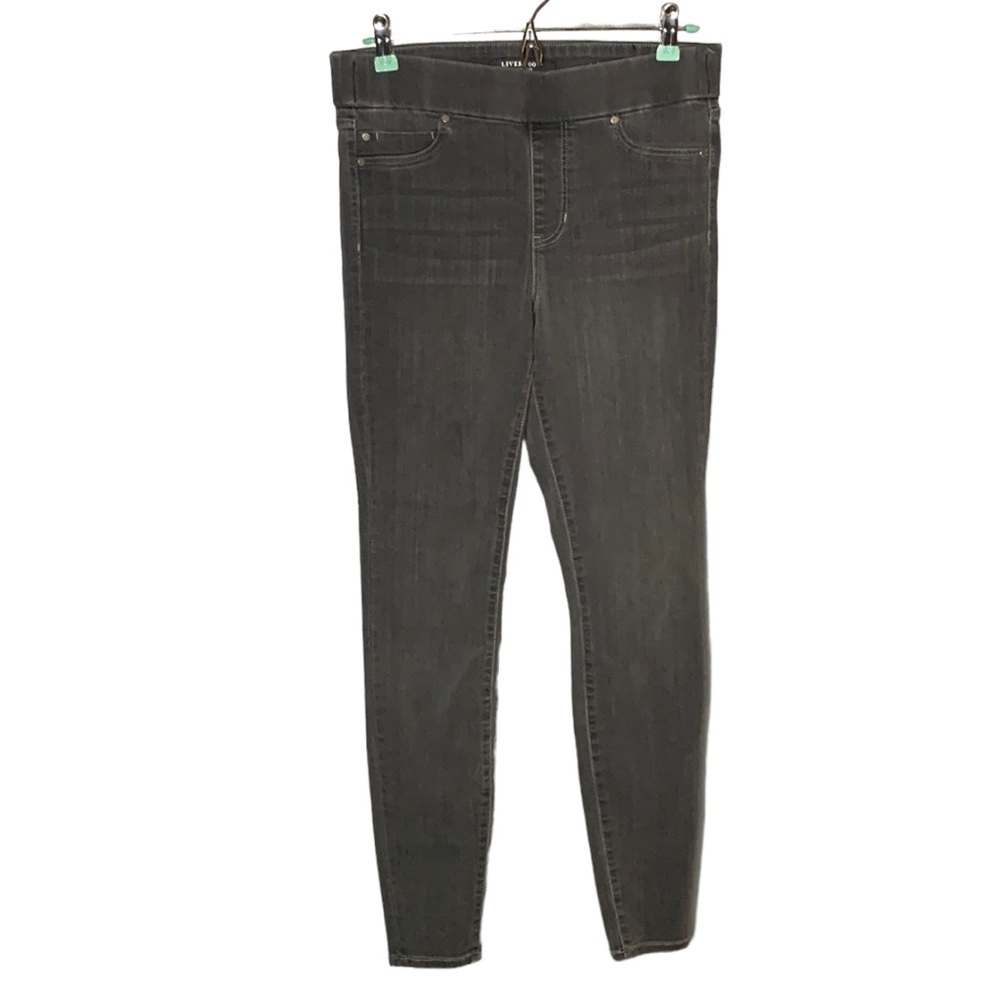 Liverpool The Skinny Pull-On in Soft Denim Size 8/29
